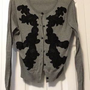 CAbi Appliqué Sweater